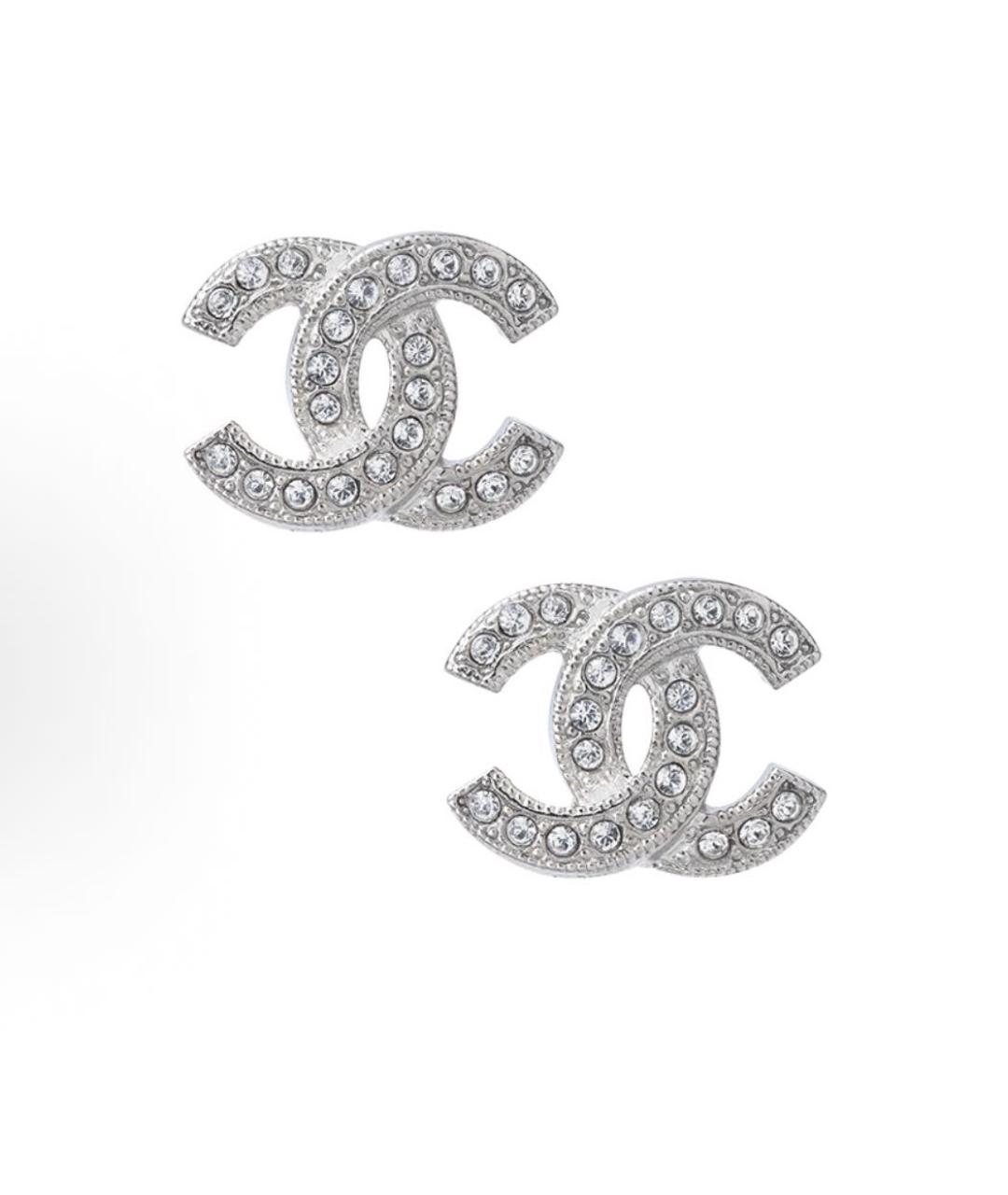 CHANEL Серебряные серебряные серьги, фото 7