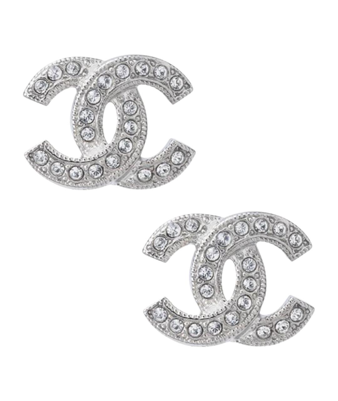 CHANEL Серебряные серебряные серьги, фото 1
