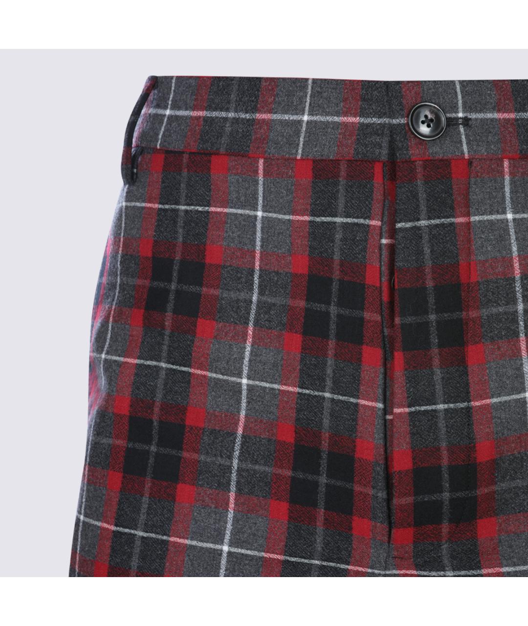 VIVIENNE WESTWOOD Мульти шерстяные повседневные брюки, фото 5