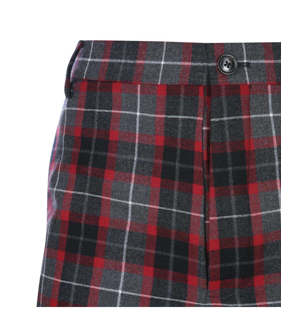 VIVIENNE WESTWOOD Мульти шерстяные повседневные брюки, фото 6