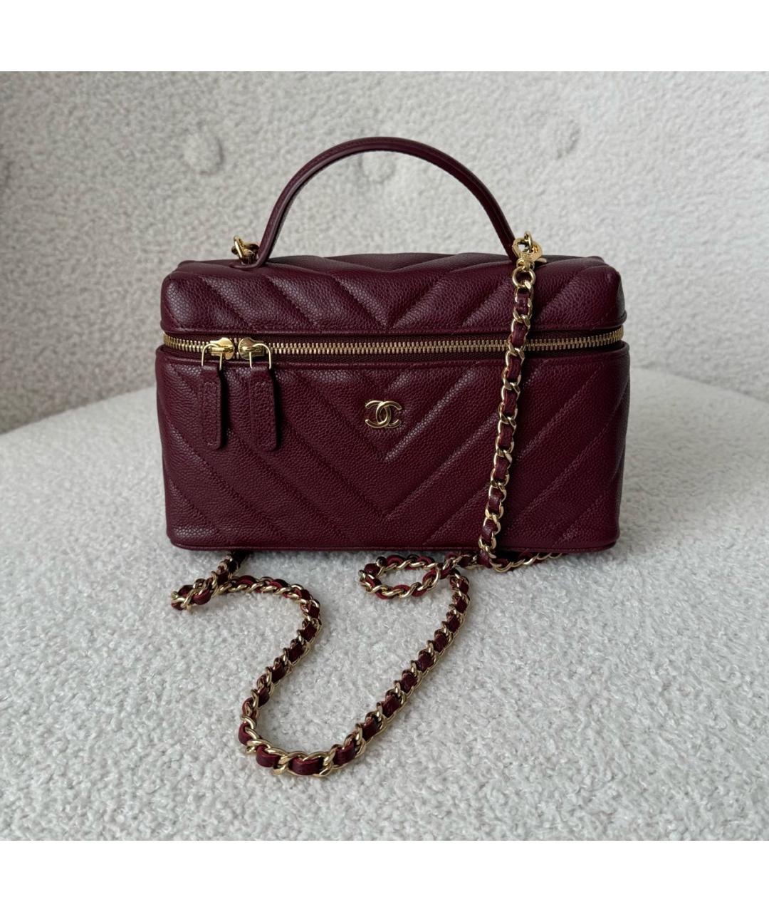 CHANEL Кожаная сумка через плечо, фото 3