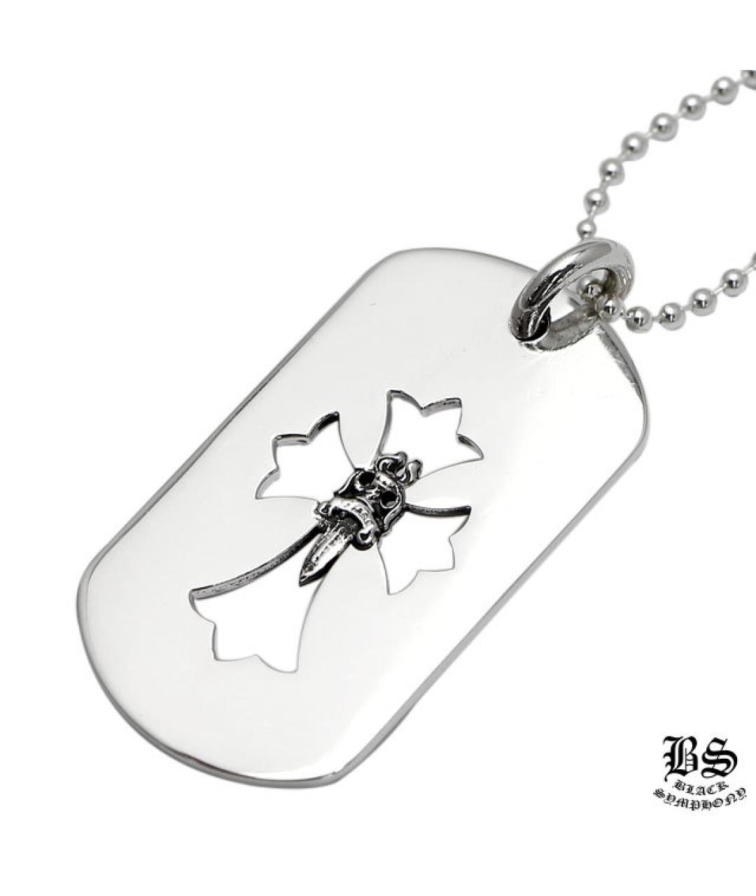 CHROME HEARTS Серебряная серебряная цепочка/подвеска, фото 1