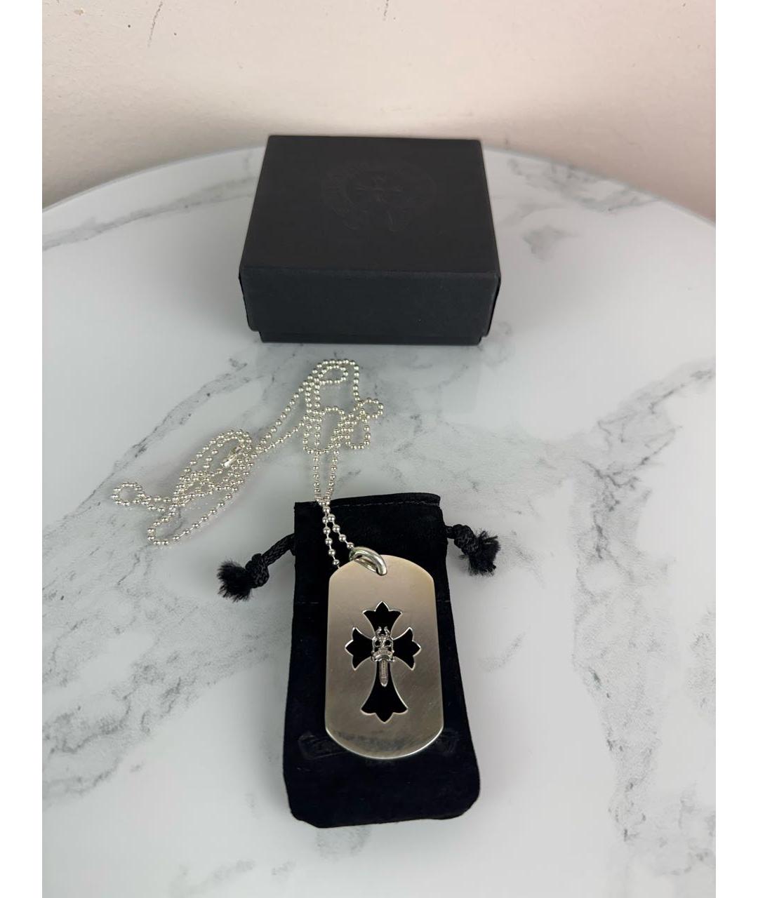 CHROME HEARTS Серебряная серебряная цепочка/подвеска, фото 2