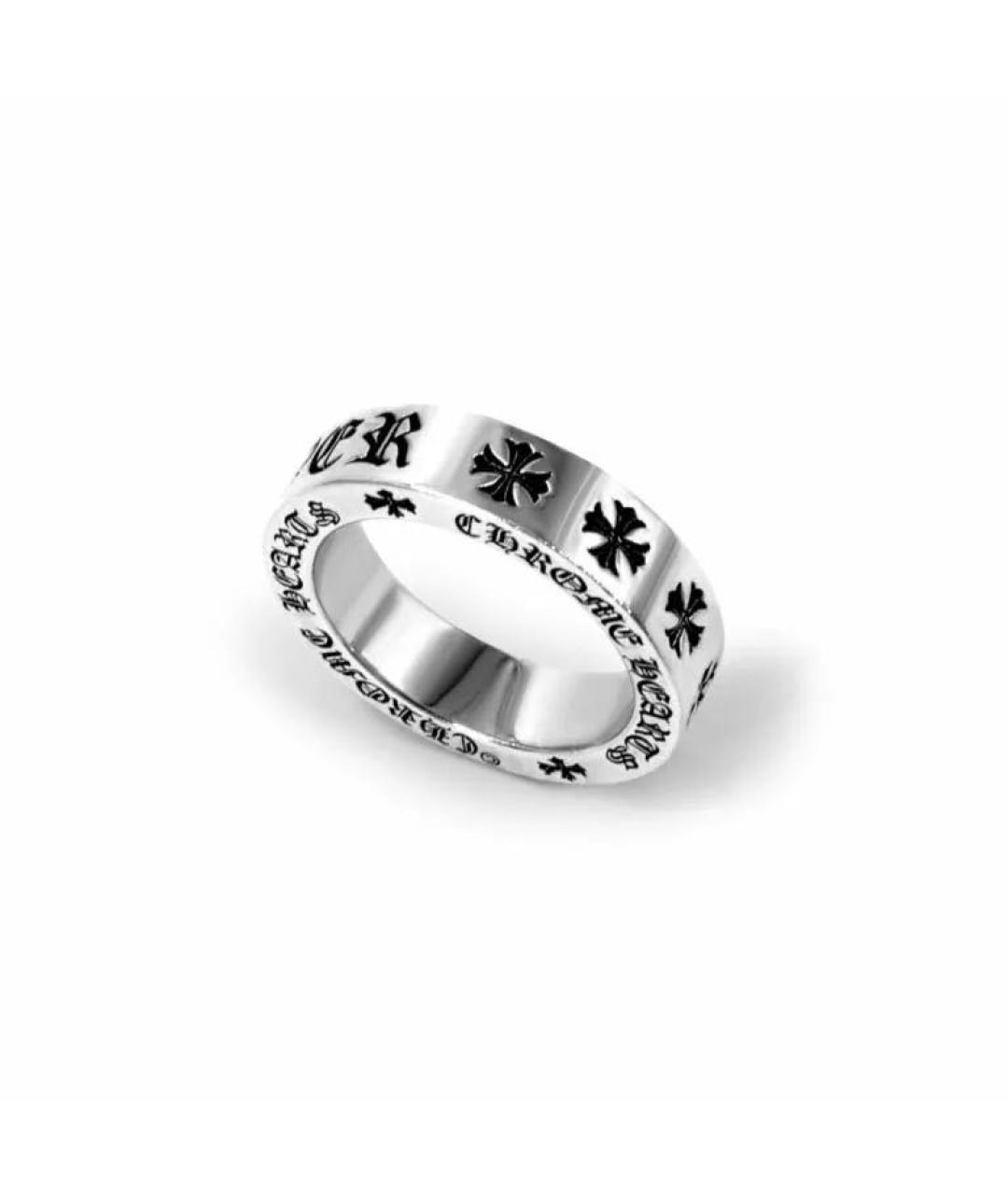 CHROME HEARTS Серебряное серебряное кольцо, фото 1