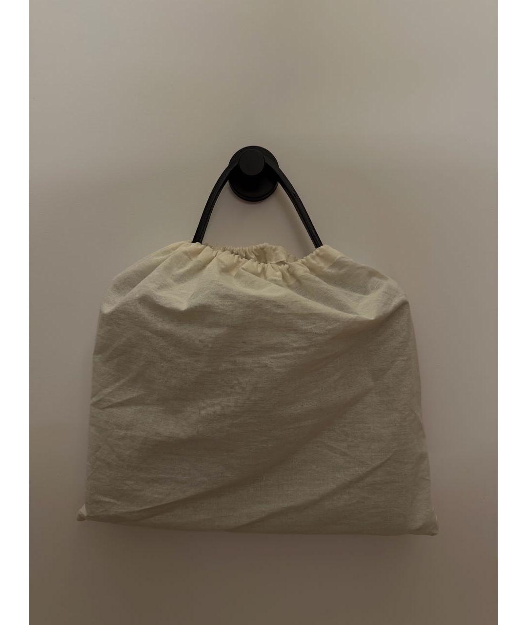 Gianni Chiarini Черная кожаная сумка тоут, фото 6