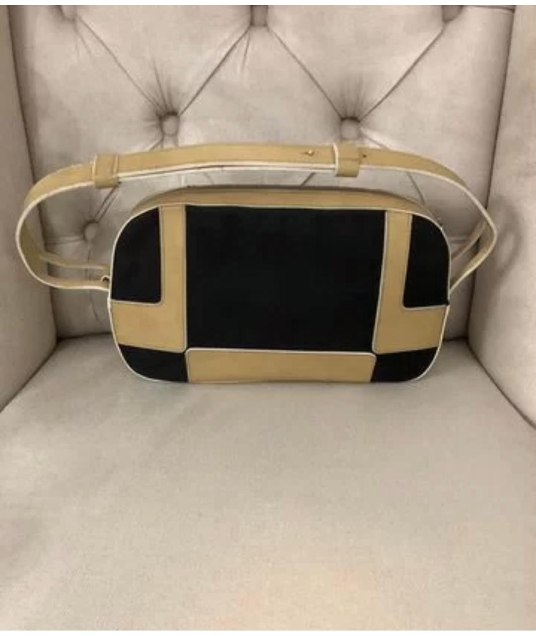 GIVENCHY Бежевая кожаная сумка через плечо, фото 2