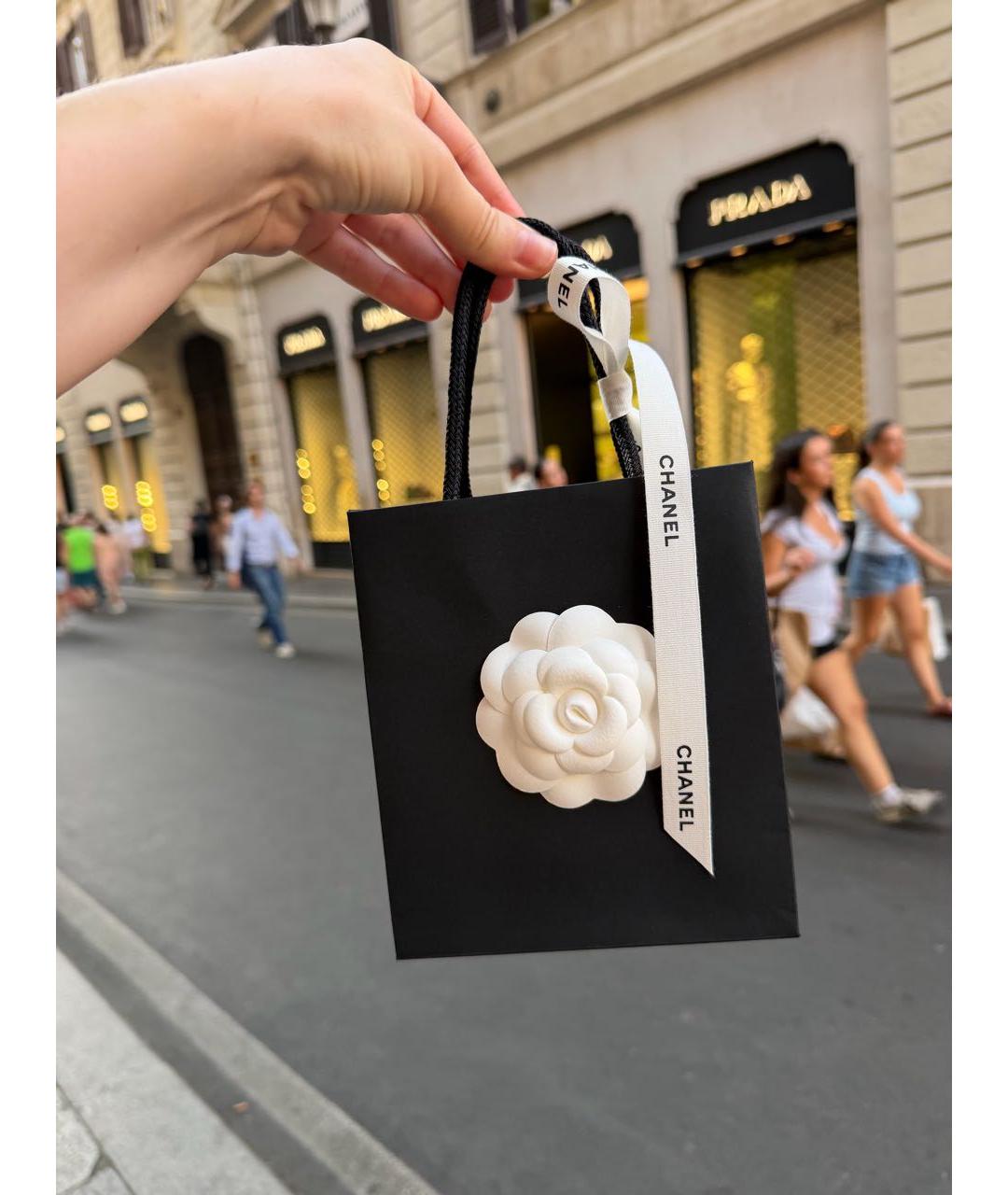 CHANEL Серебряные серьги, фото 2