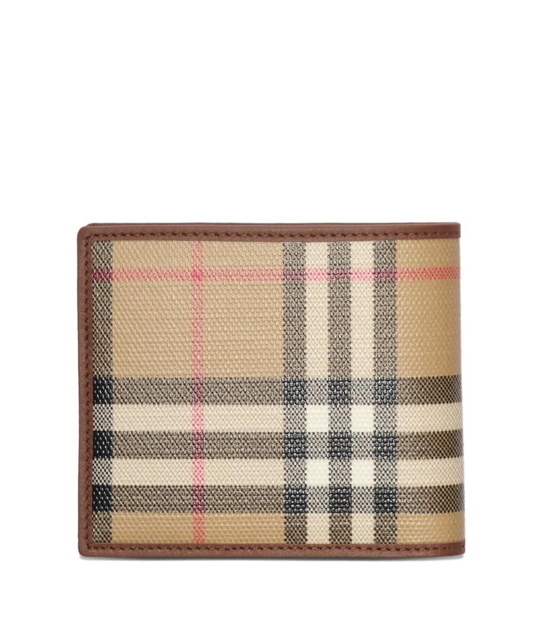BURBERRY Бежевый кошелек, фото 3