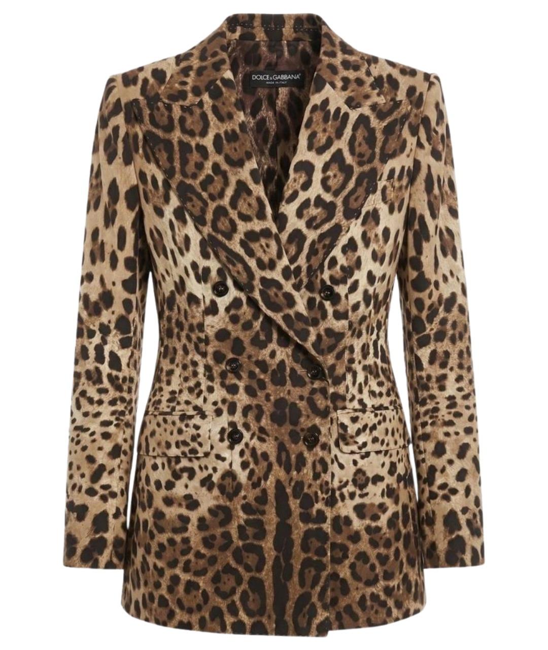 DOLCE&GABBANA Мульти шерстяной жакет/пиджак, фото 1