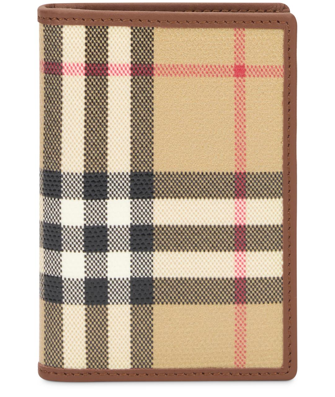 BURBERRY Бежевый кошелек, фото 2