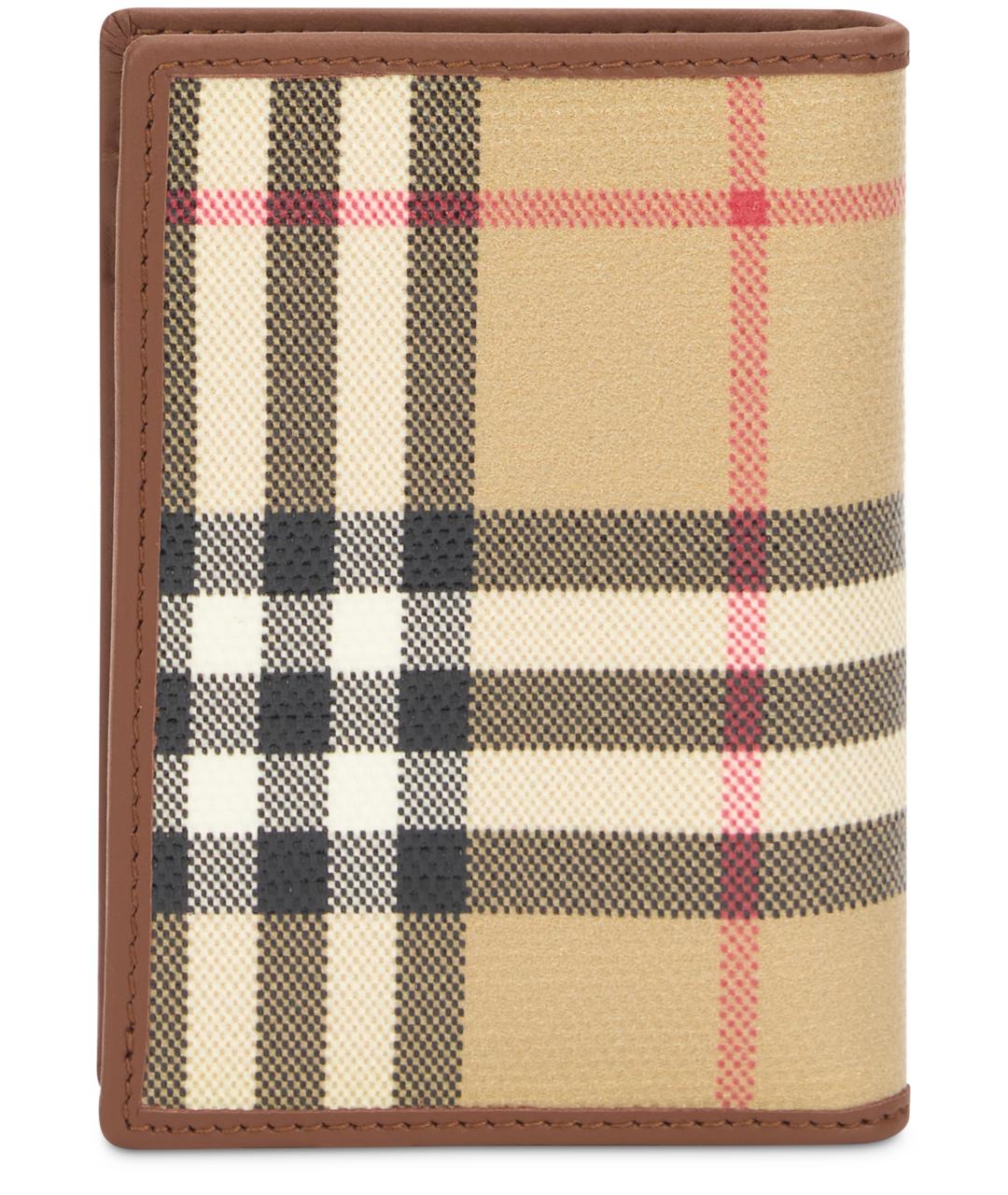 BURBERRY Бежевый кошелек, фото 3