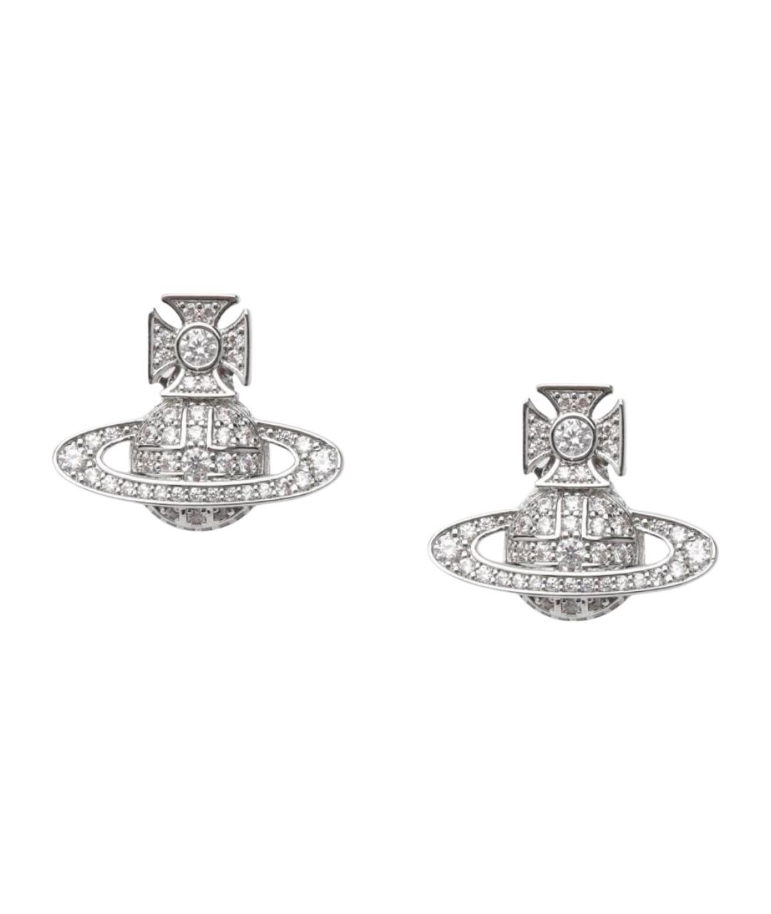 VIVIENNE WESTWOOD Серые серьги, фото 1