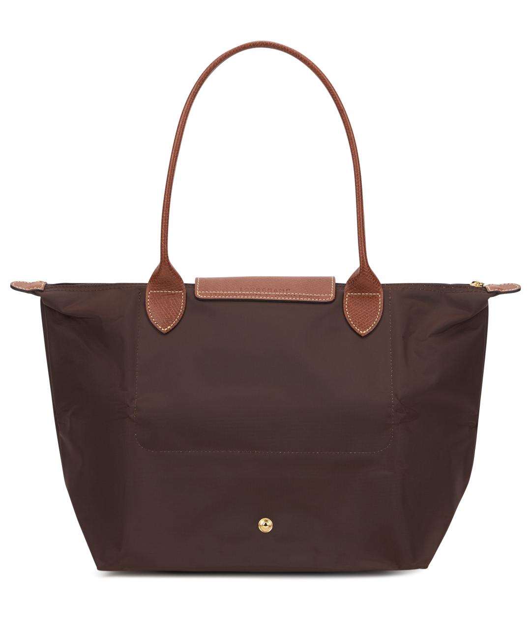 LONGCHAMP Коричневая нейлоновая сумка тоут, фото 4