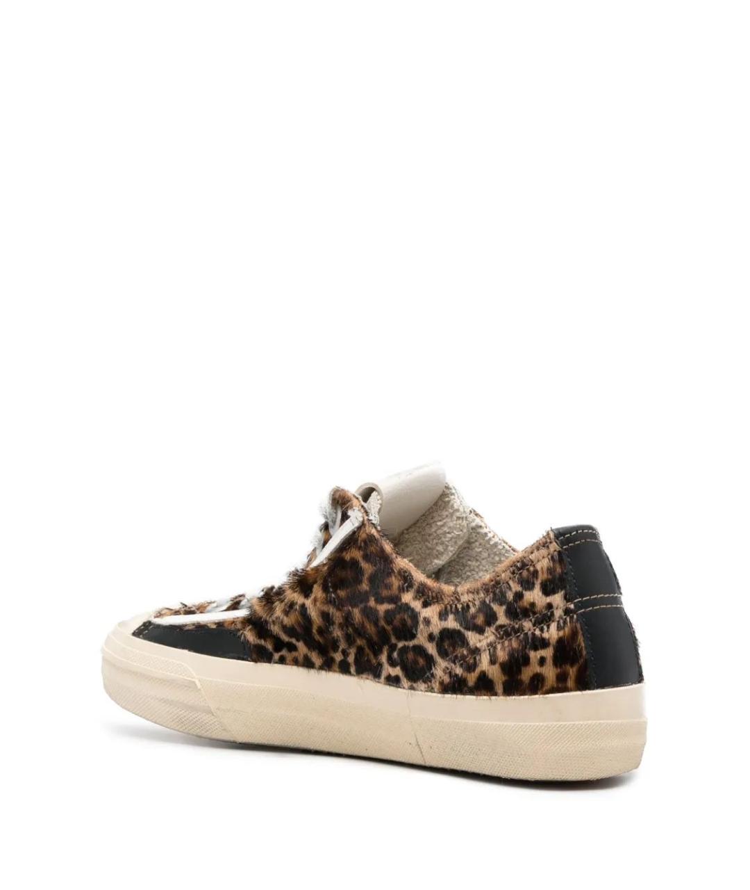 GOLDEN GOOSE Мульти кожаные кеды, фото 3