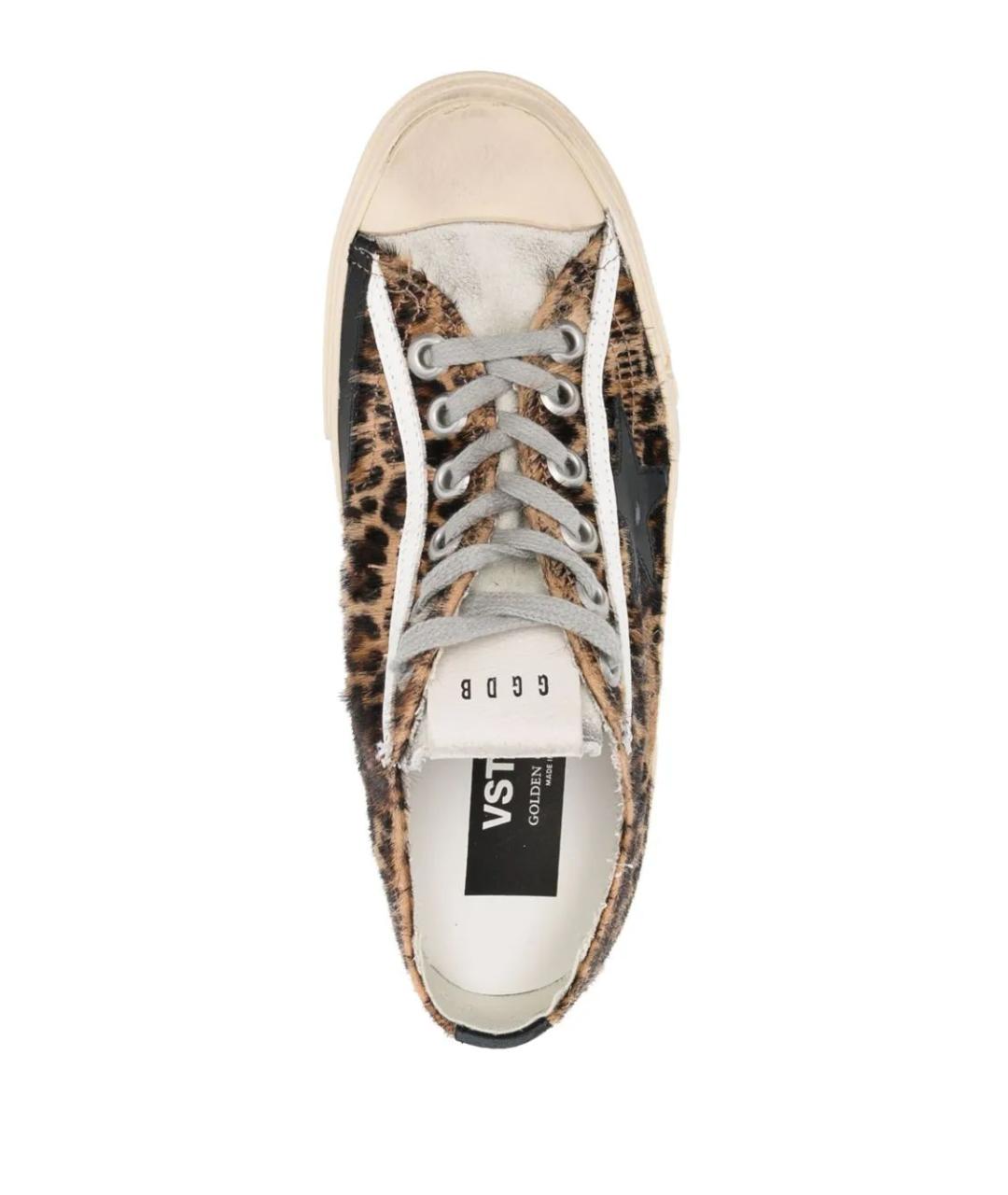 GOLDEN GOOSE Мульти кожаные кеды, фото 4