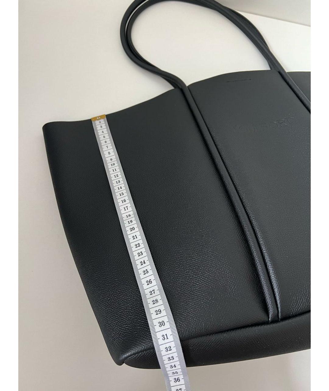 TOM FORD Черная сумка тоут, фото 5