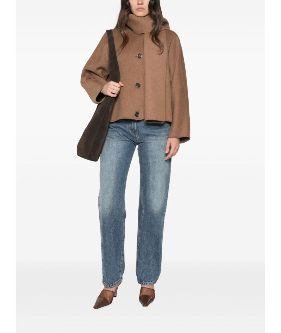 'S MAX MARA Бежевая шерстяная куртка, фото 3