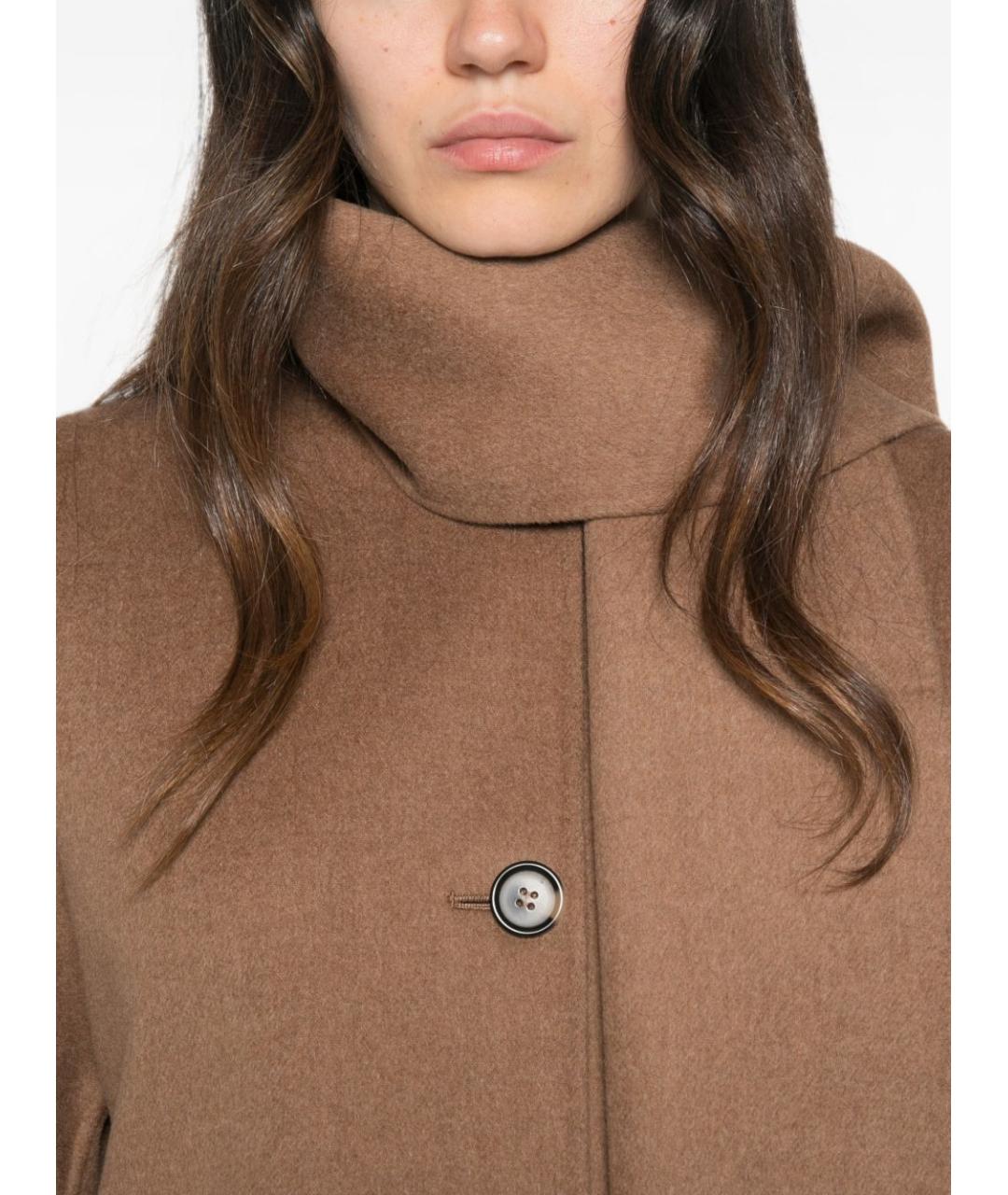 'S MAX MARA Бежевая шерстяная куртка, фото 5