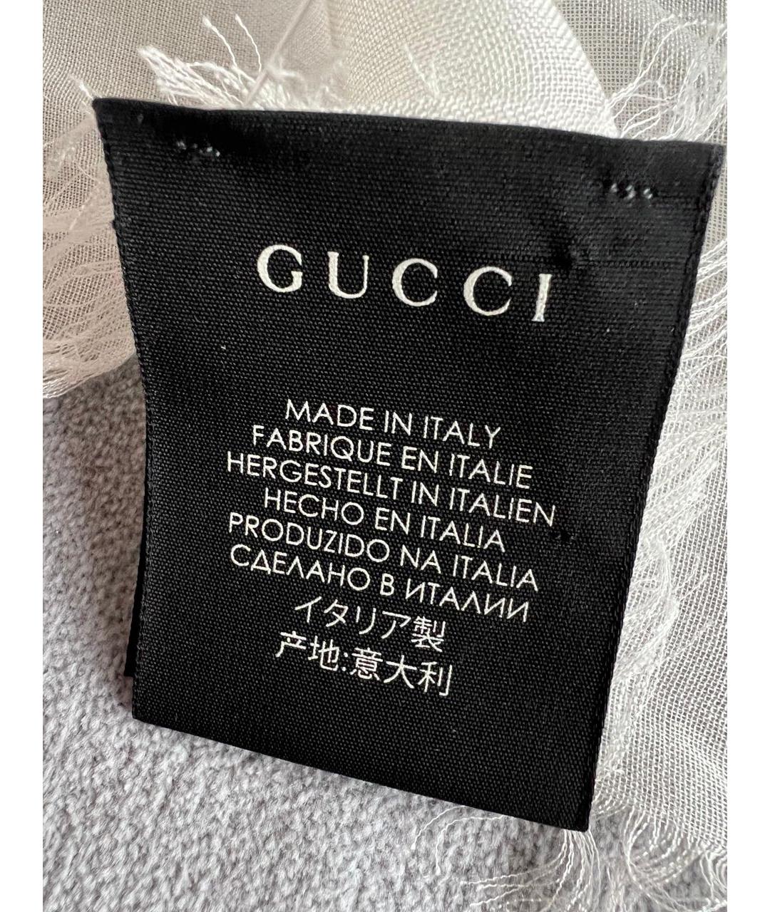 GUCCI Шарф, фото 4