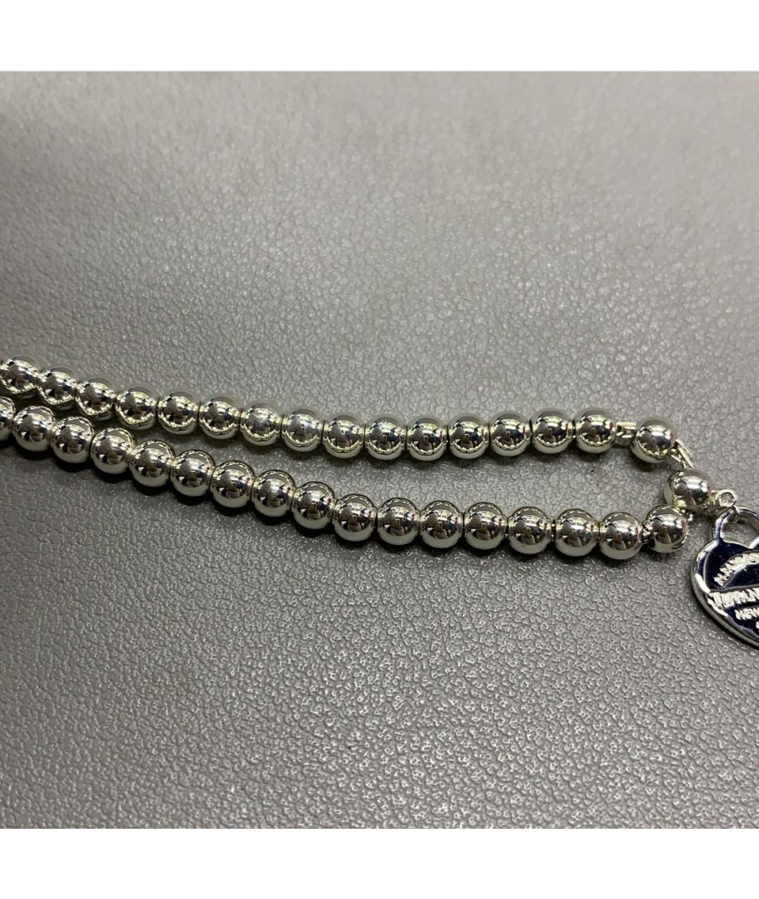 TIFFANY&CO Бирюзовый серебряный браслет, фото 8