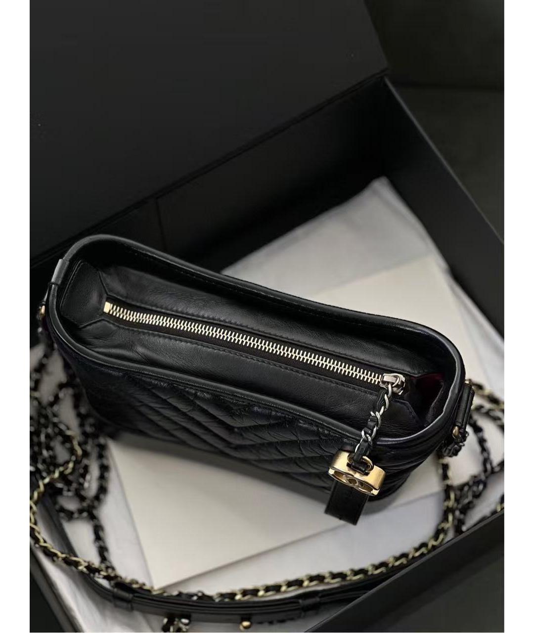 CHANEL Черная сумка через плечо, фото 4