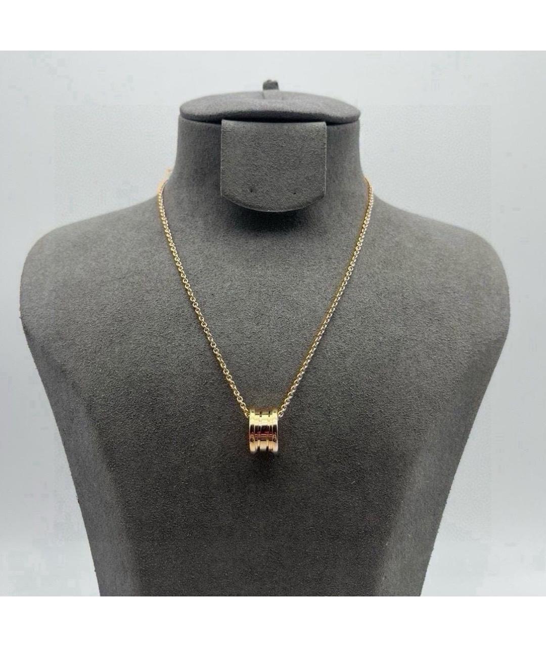 BVLGARI Золотая подвеска из розового золота, фото 2