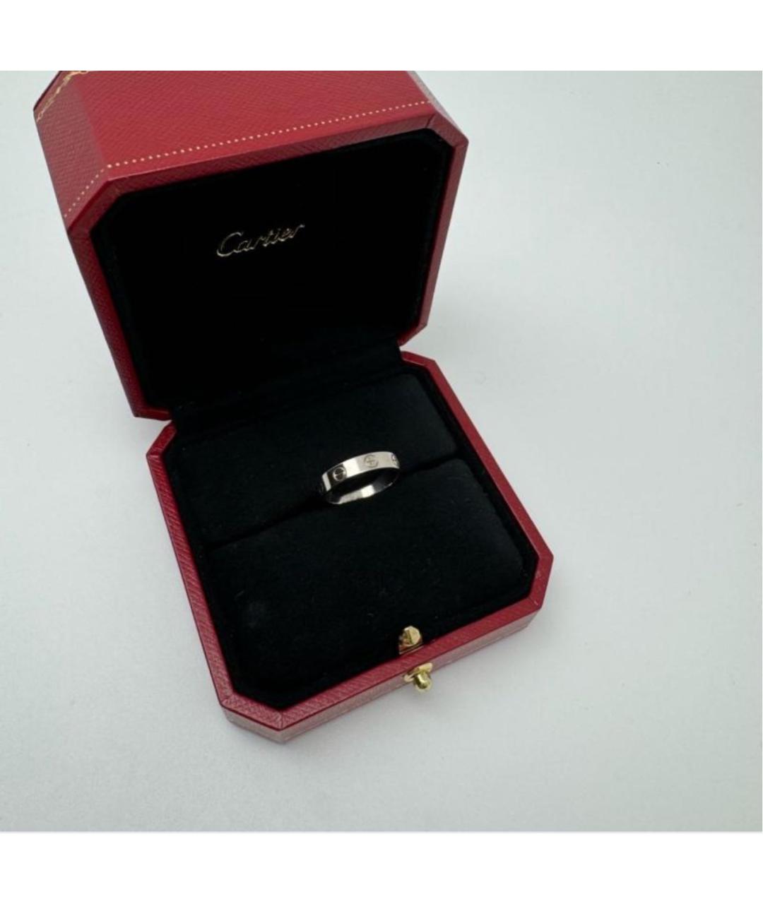 CARTIER Серебряное кольцо из белого золота, фото 5