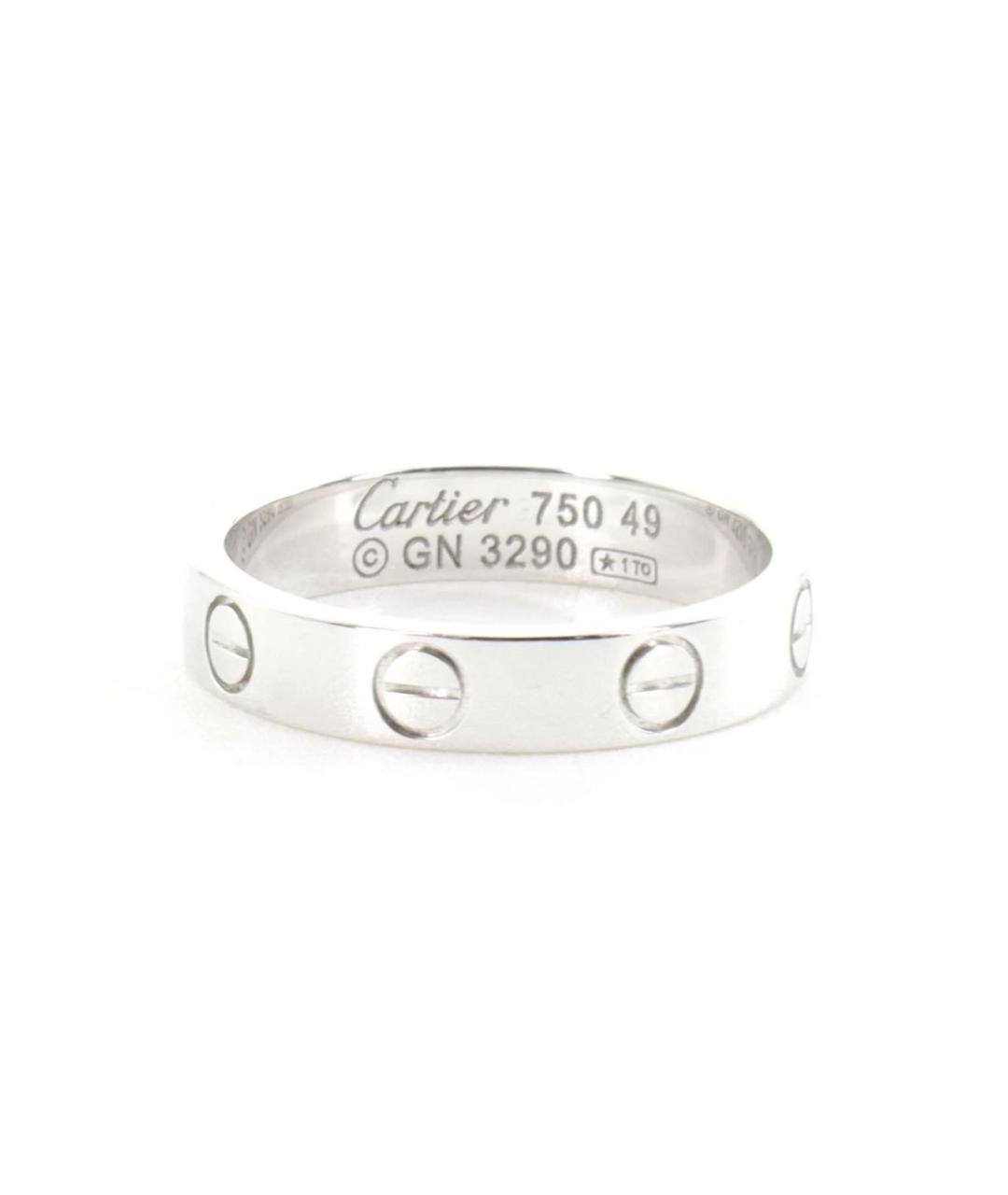 CARTIER Серебряное кольцо из белого золота, фото 2