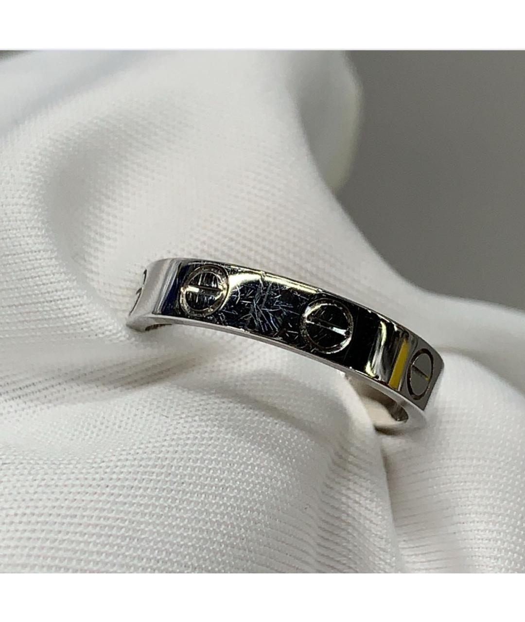 CARTIER Серебряное кольцо из белого золота, фото 6
