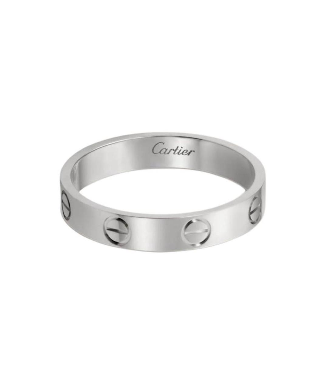 CARTIER Серебряное кольцо из белого золота, фото 7