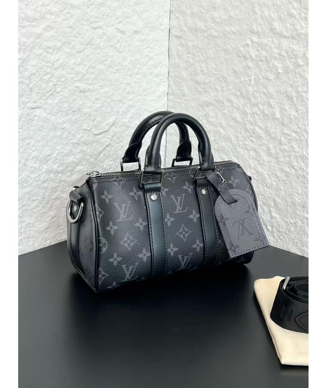 LOUIS VUITTON Черная сумка через плечо, фото 3