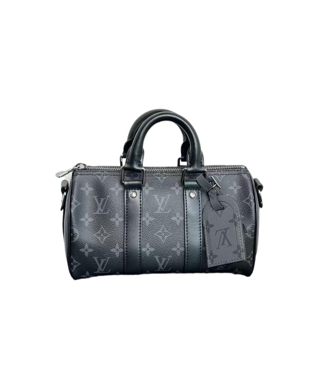 LOUIS VUITTON Черная сумка через плечо, фото 4