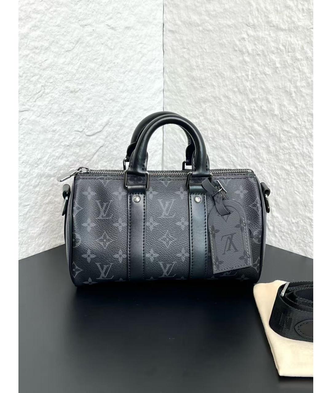 LOUIS VUITTON Черная сумка через плечо, фото 2