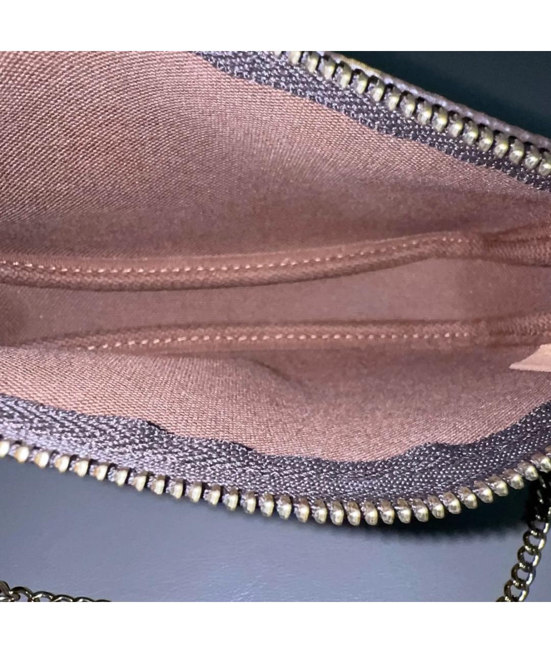 LOUIS VUITTON Коричневая канва сумка с короткими ручками, фото 6