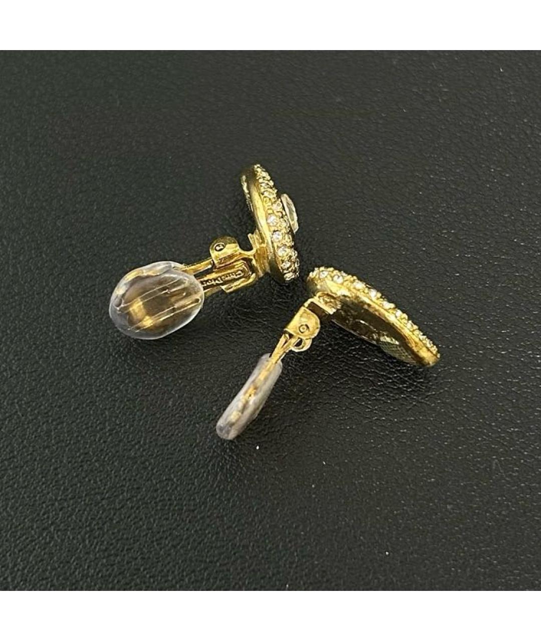 CHRISTIAN DIOR Золотые серьги, фото 4