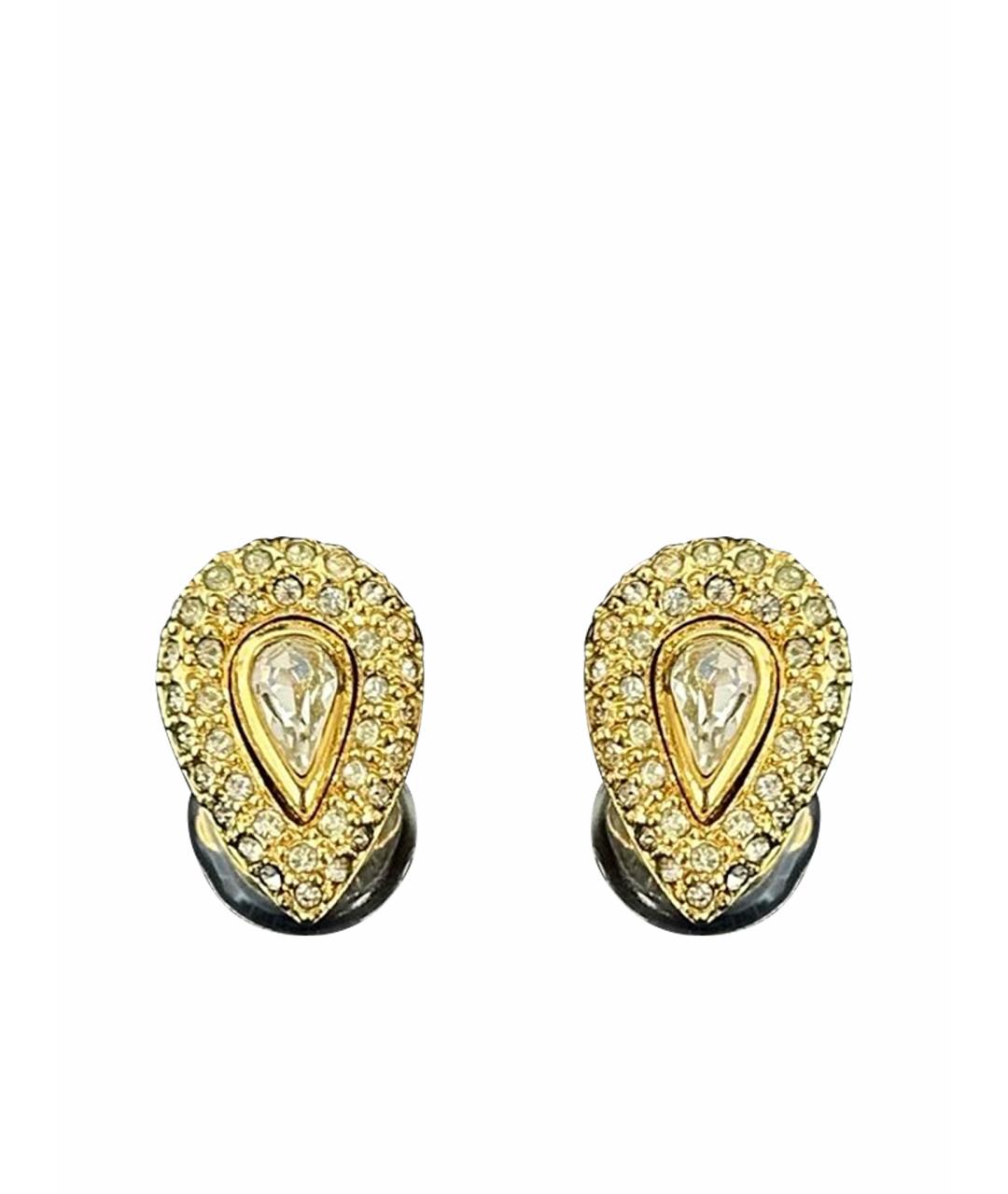 CHRISTIAN DIOR Золотые серьги, фото 1