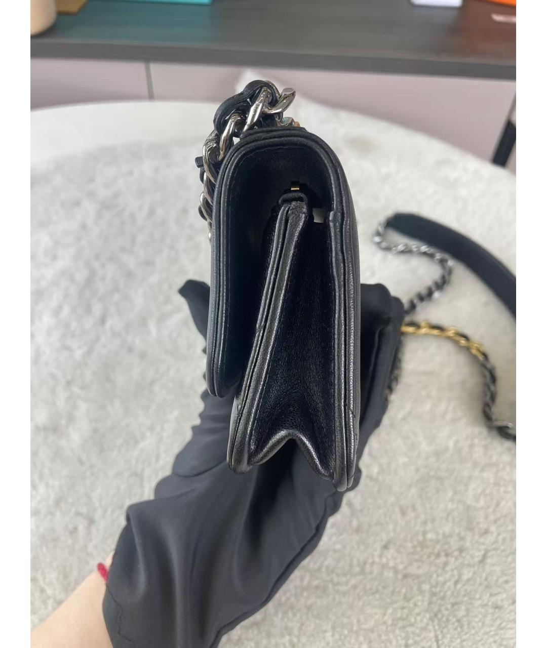 CHANEL Черная сумка через плечо, фото 4