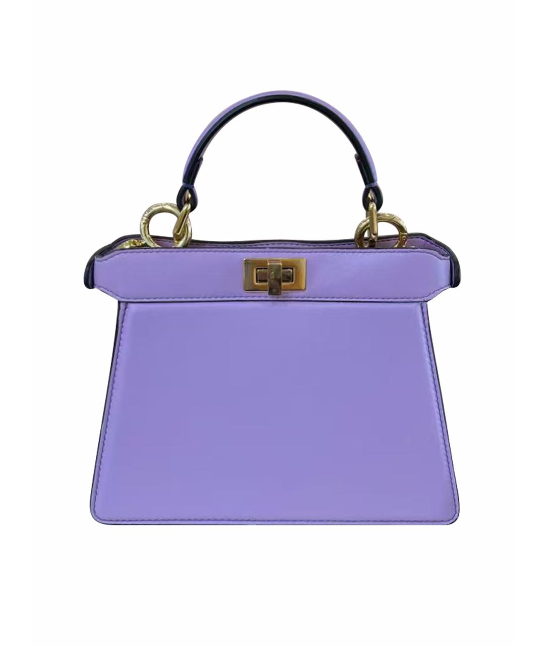 FENDI Фиолетовая сумка через плечо, фото 1