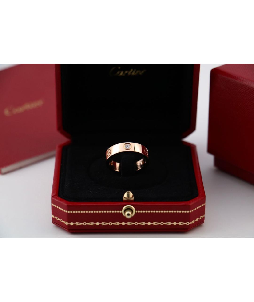 CARTIER Золотое кольцо из розового золота, фото 3
