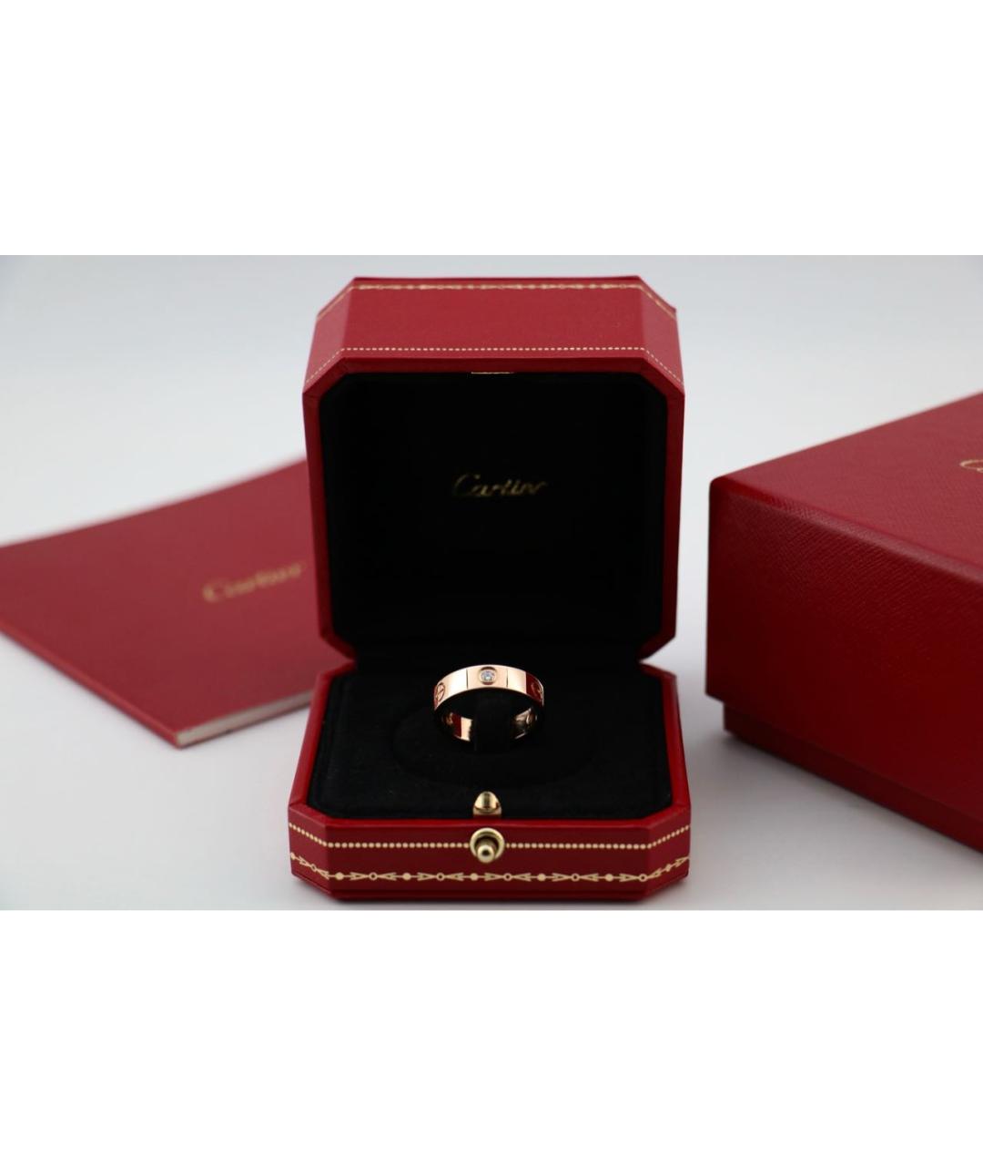 CARTIER Золотое кольцо из розового золота, фото 2
