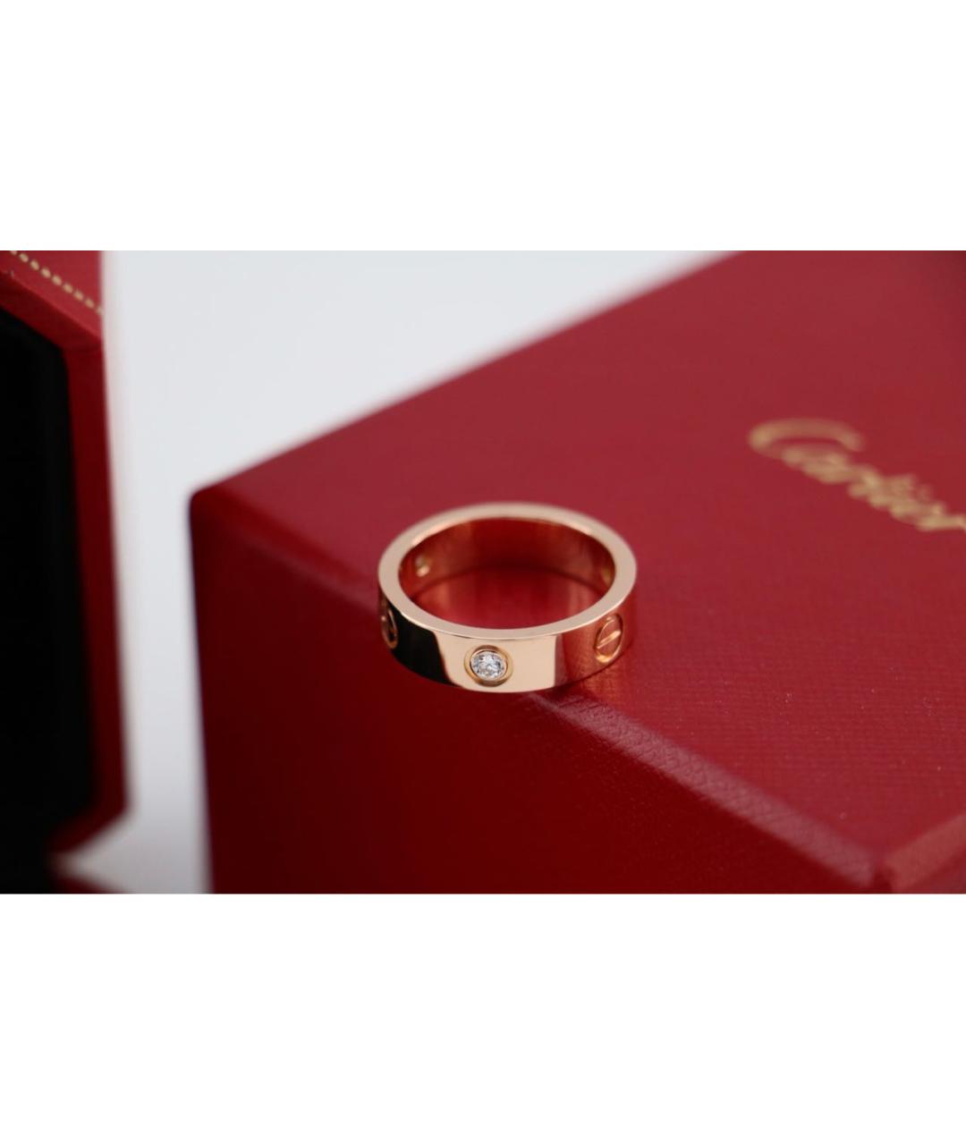 CARTIER Золотое кольцо из розового золота, фото 5