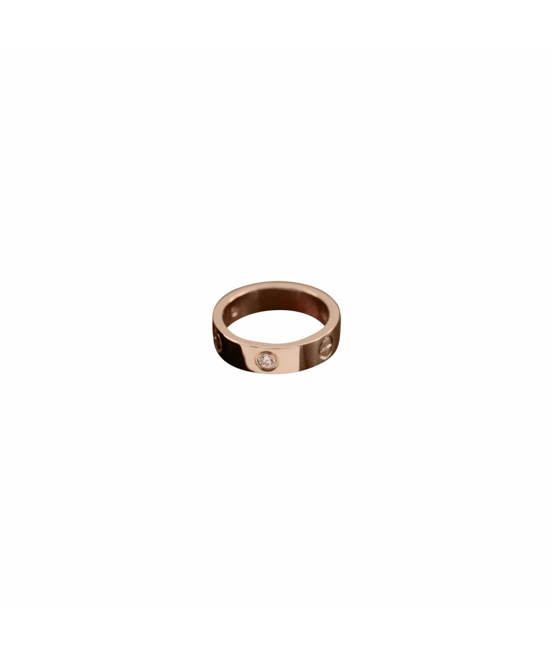 CARTIER Золотое кольцо из розового золота, фото 1