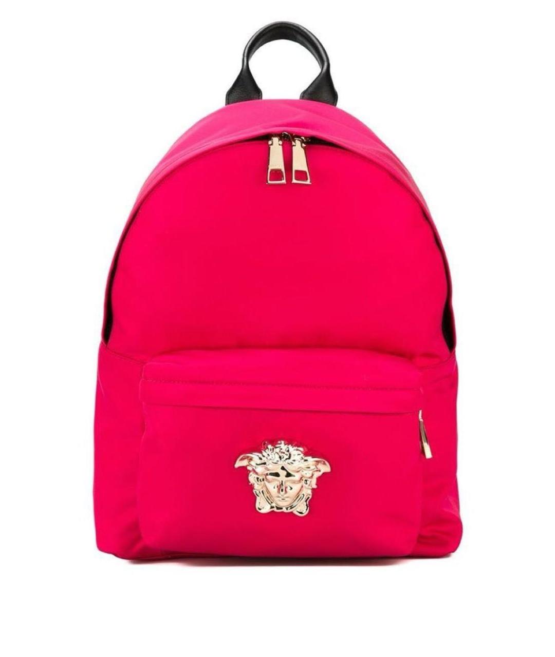 VERSACE Фуксия нейлоновый рюкзак, фото 1