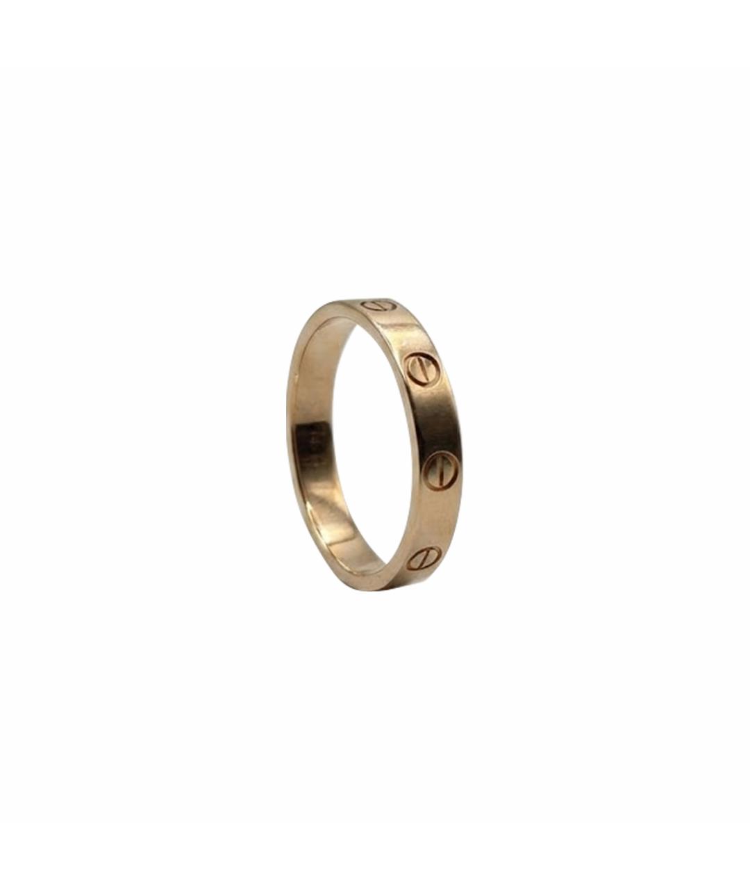 CARTIER Золотое кольцо из розового золота, фото 1