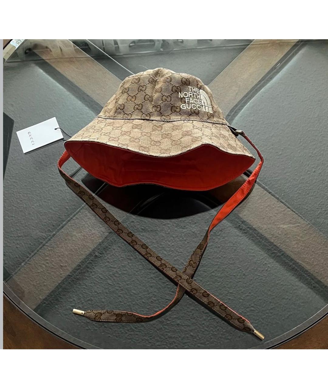 GUCCI Бежевая панама, фото 5