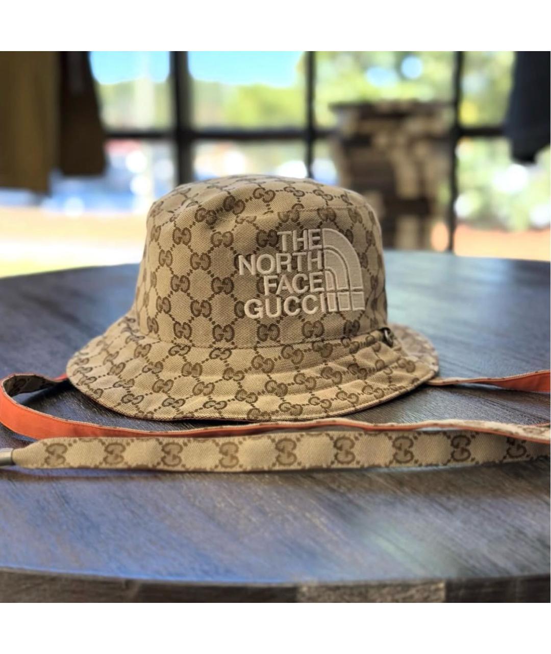 GUCCI Бежевая панама, фото 4