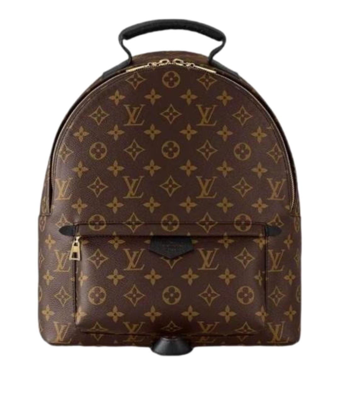 LOUIS VUITTON Коричневый канва рюкзак, фото 1