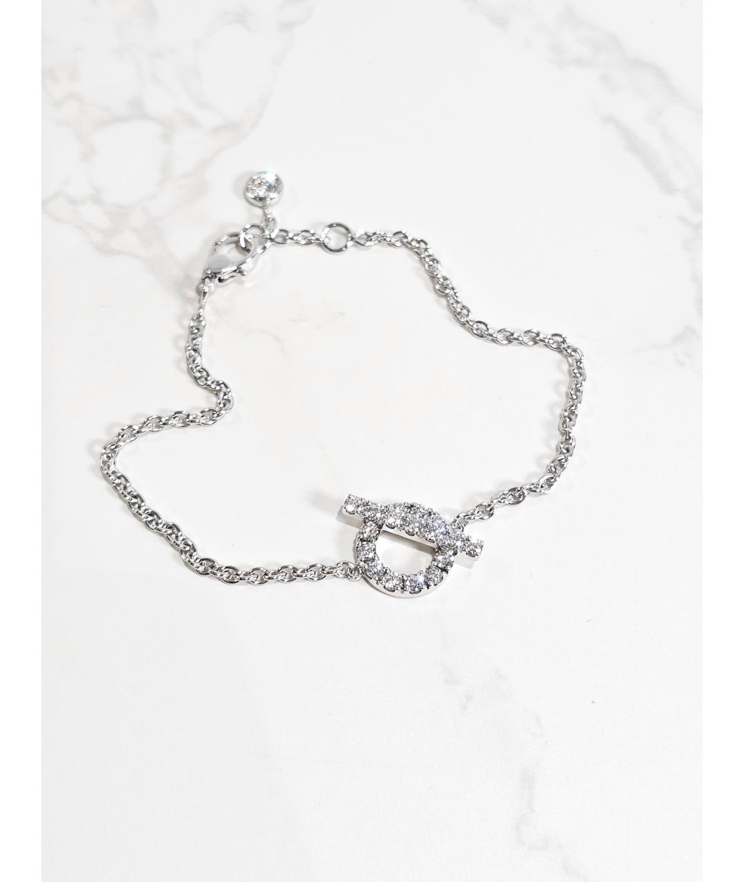 HERMES Серебряный браслет из белого золота, фото 4