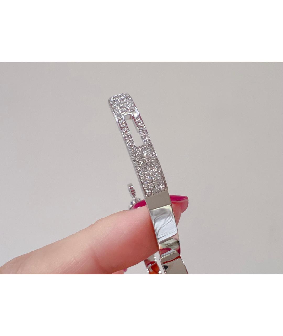 HERMES Серебряный браслет из белого золота, фото 6