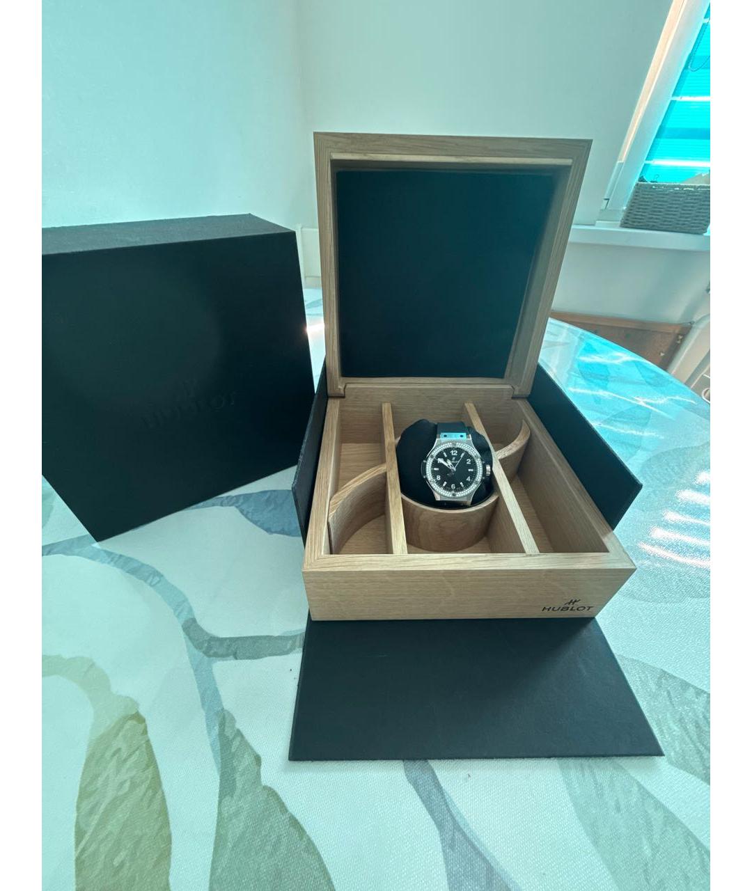 HUBLOT Черные часы, фото 3